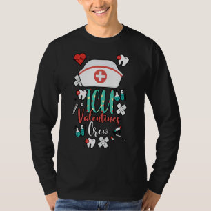 Camiseta Dias de os namorados Icu Enfermeiros Enfermeiros