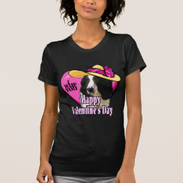 Camiseta Dias de os namorados Ingleses Springer Spaniel