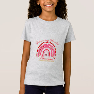 Camiseta Dias de os namorados Românticos Você É Meu Arco-Ír