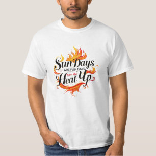 Camiseta Dias de Sol em Chamas – Ilumine Seu Estilo de Verã