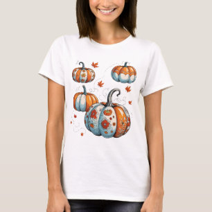 Camiseta Dias do Canteiro de Abóboras 🎃🍂