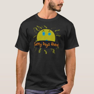 Camiseta dias ensolarados adiante