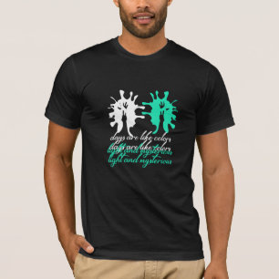 Camiseta dias são como cores