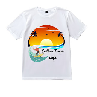 Camiseta Dias Tropicais Sem Fim