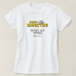 Camiseta Dibs Amarelos no Diretor