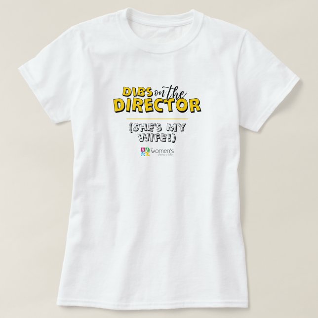 Camiseta Dibs Amarelos no Diretor (Frente do Design)
