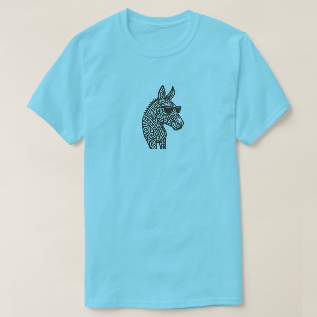 Camiseta Dibs estilo polinésio (Frente do Design)