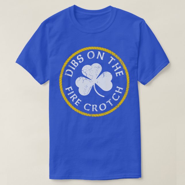 Camiseta Dibs Na Corda De Fogo, Ginger St Patricks (Frente do Design)