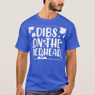 Camiseta Dibs Na Rua Para Bebidas Irlandesas St Patricks