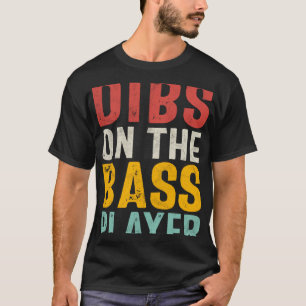 Camiseta Dibs no apoio do jogador de latas