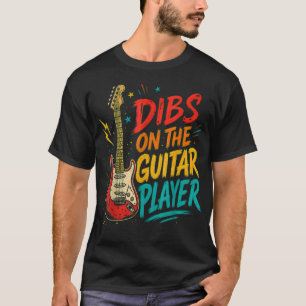 Camiseta Dibs No Guitarrista Elétrico