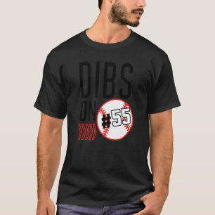 Camiseta Dibs No Número 55 Do Treinador Do Jogador De Espo