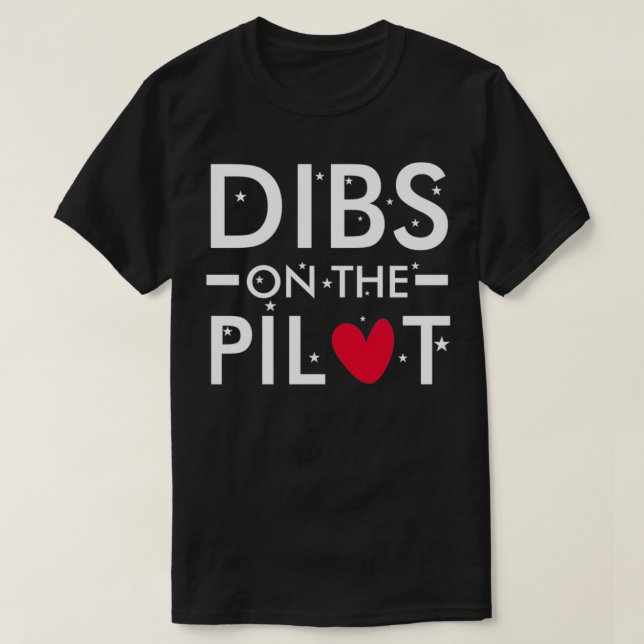 Camiseta Dibs no piloto (Frente do Design)