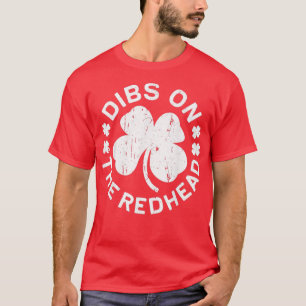 Camiseta Dibs No Presente Do Bebendo Do Dia de São Patrício