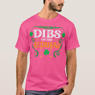 Camiseta Dibs no presente do dia do Patrickx27s da Rua Verm