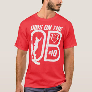 CAMISETA DIBS NO QUARTERBACK 10 LOVE FOTBALL NÚMERO 10