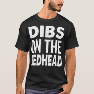 Camiseta Dibs no Red Hinger Lover Engraçado
