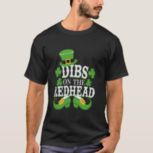 Camiseta Dibs No Ruivo Engraçado Ruivo Para Homens Mulheres