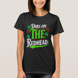 Camiseta Dibs no ruivo palhaço trevo verde st patrick