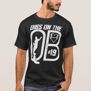 CAMISETA DIBS NO TRIMESTRE 19 LOVE FOTBALL NÚMERO 19