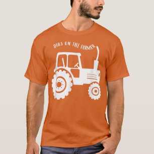 Camiseta Dibs On The Farmer Western Farm Girl Country Farm