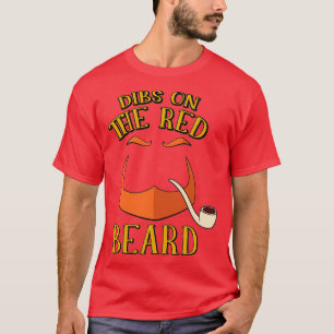 Camiseta Dibs on the Red Beard St Patricks Day Leprechaun G
