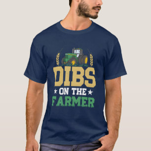 Camiseta Dibs Onhe Fazendeiro Fazenda Animal Agricultura en