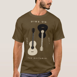 Camiseta Dibs Sobre A Guitarista Melhor Já Tocada
