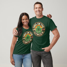 Camiseta Dibs Sobre O Dia de São Patrício Irlandês Engraçad
