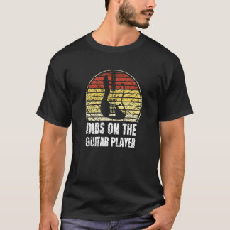 Camiseta Dibs Sobre O Músico Guitarrista