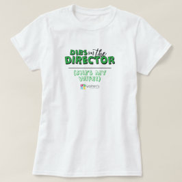 Camiseta Dibs Verdes sobre o Diretor
