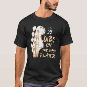 Camiseta Dibs Vintage no Baixista Guitarrista Baixista