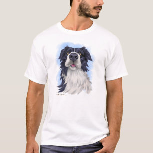 Camiseta Dibujos animados divertidos de Border Collie