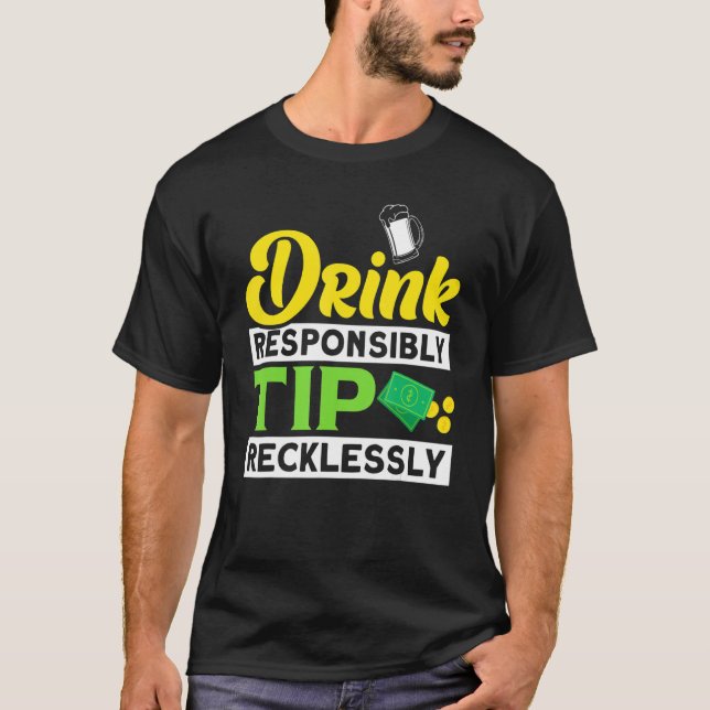 Camiseta Dica O Barman Para O Barman (Frente)