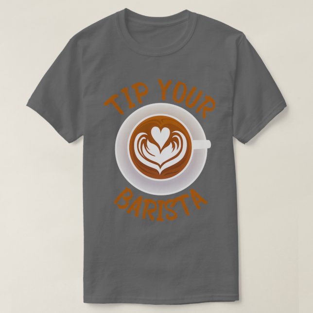 Camiseta Dica-te a tua barista 6 (Frente do Design)