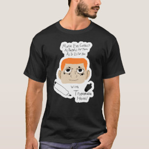 Camiseta Dicas Autistas Divertidas sobre Evitar o Contato V