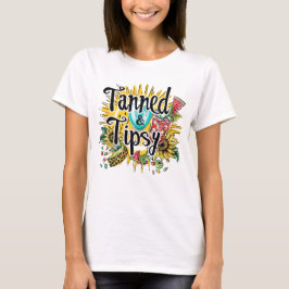 Camiseta Dicas bronzeadas embriagadas