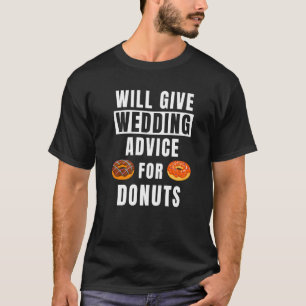 Camiseta Dicas de Casamento para o Evento Donuts Planejado