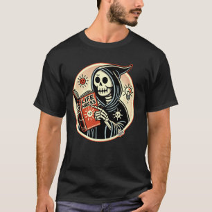 Camiseta Dicas de vida engraçadas sombrias sarcásticas Ceif