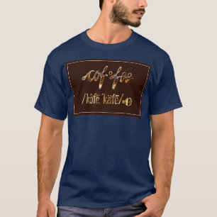 Camiseta Dicionário Café