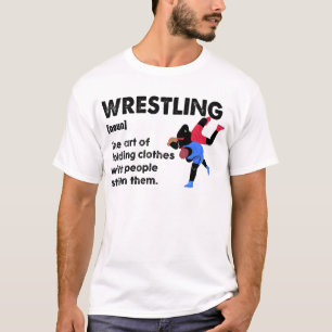 Camiseta Dicionário Divertido de Luta Livre Definição Lutad