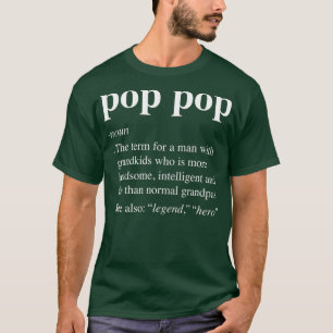 Camiseta Dicionário Poppop engraçado de definição de Po