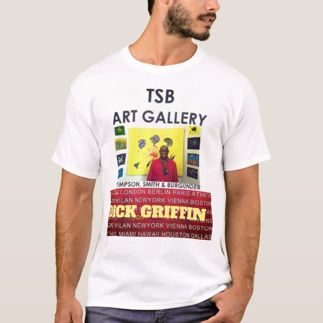 CAMISETA DICK GRIFFIN TSB ART (Frente)