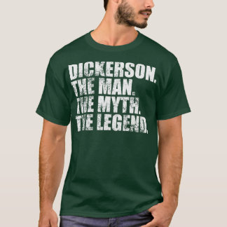 Camiseta DickersonDickerson Nome da família Dickerson sobre