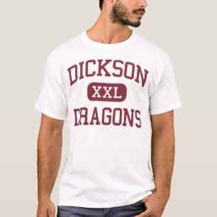 Camiseta Dickson - dragões - meio - Dickson Tennessee