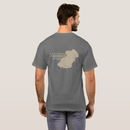 Camiseta Diction do sul: T-shirt Estragado-acima