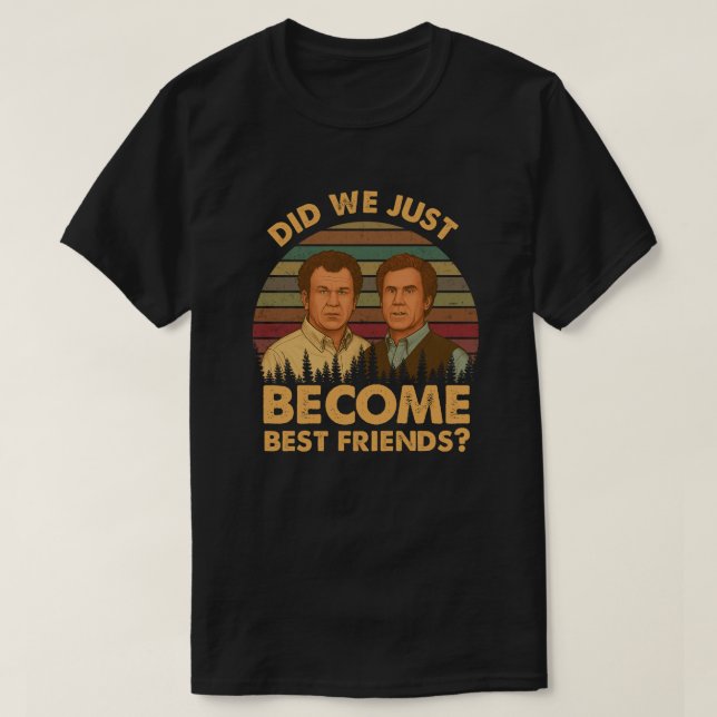 Camiseta Did We Just Become Best Friends? (Frente do Design)