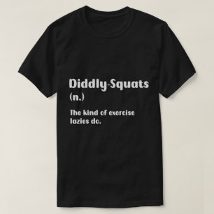 Camiseta Diddly-Squats para a Vitória