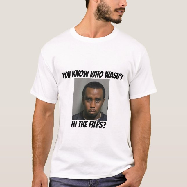 Camiseta Diddy is not in files (Frente)