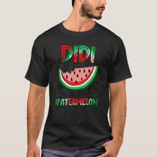 Camiseta Didi Da Pequena Família De Festas De Verão De Mela